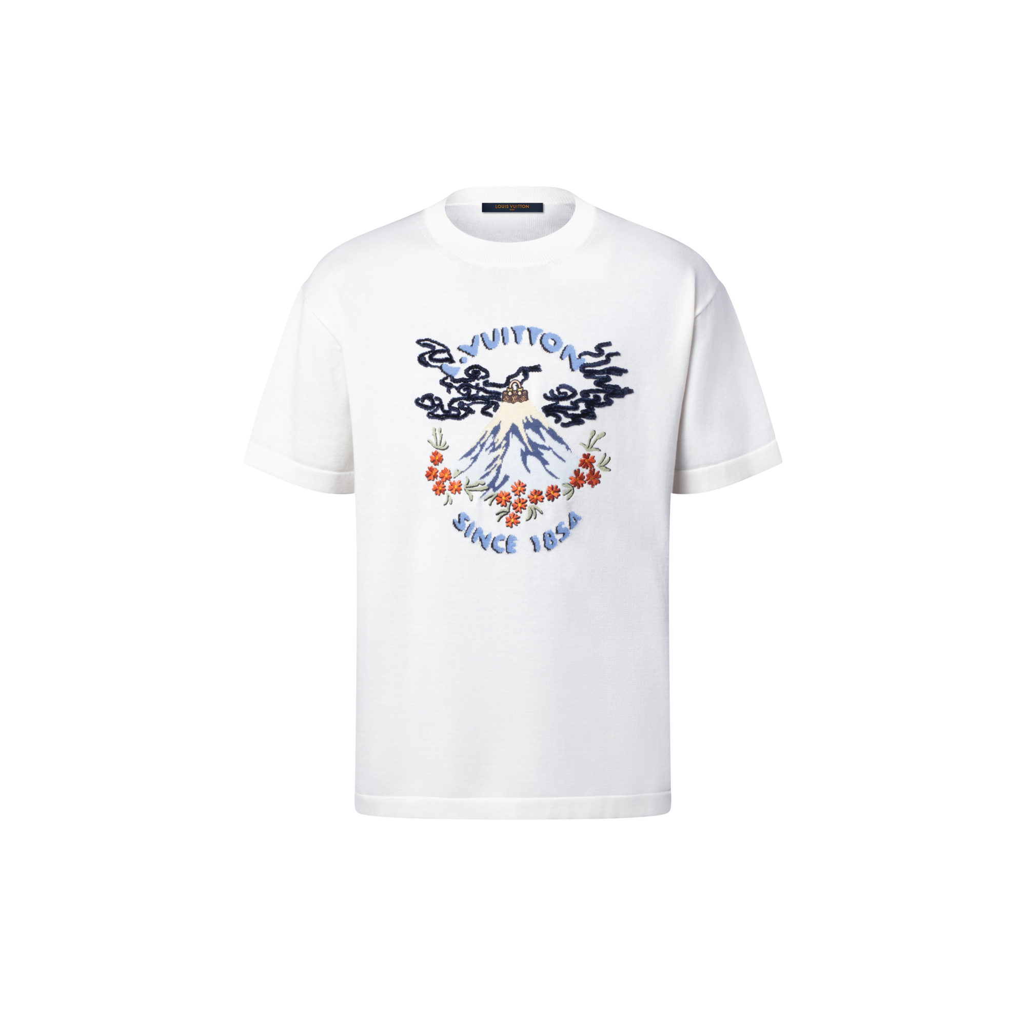 Short-Sleeved Knitted Crewneck - Ready-to-Wear | LOUIS VUITTON